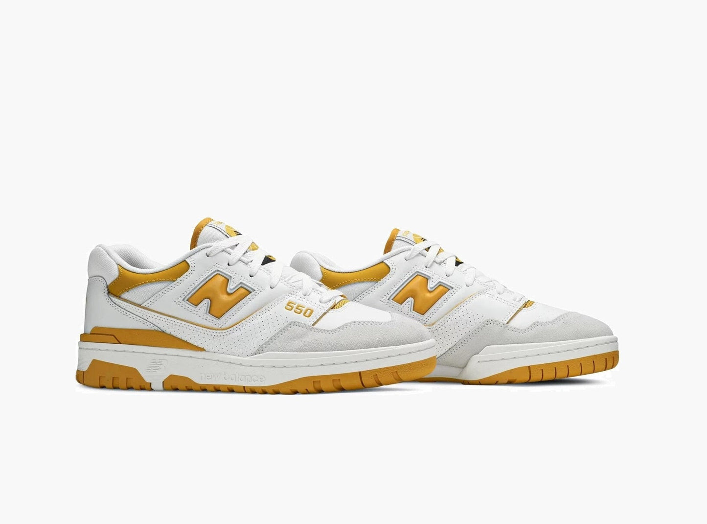 New Balance 550 Sea Salt Varsity Gold