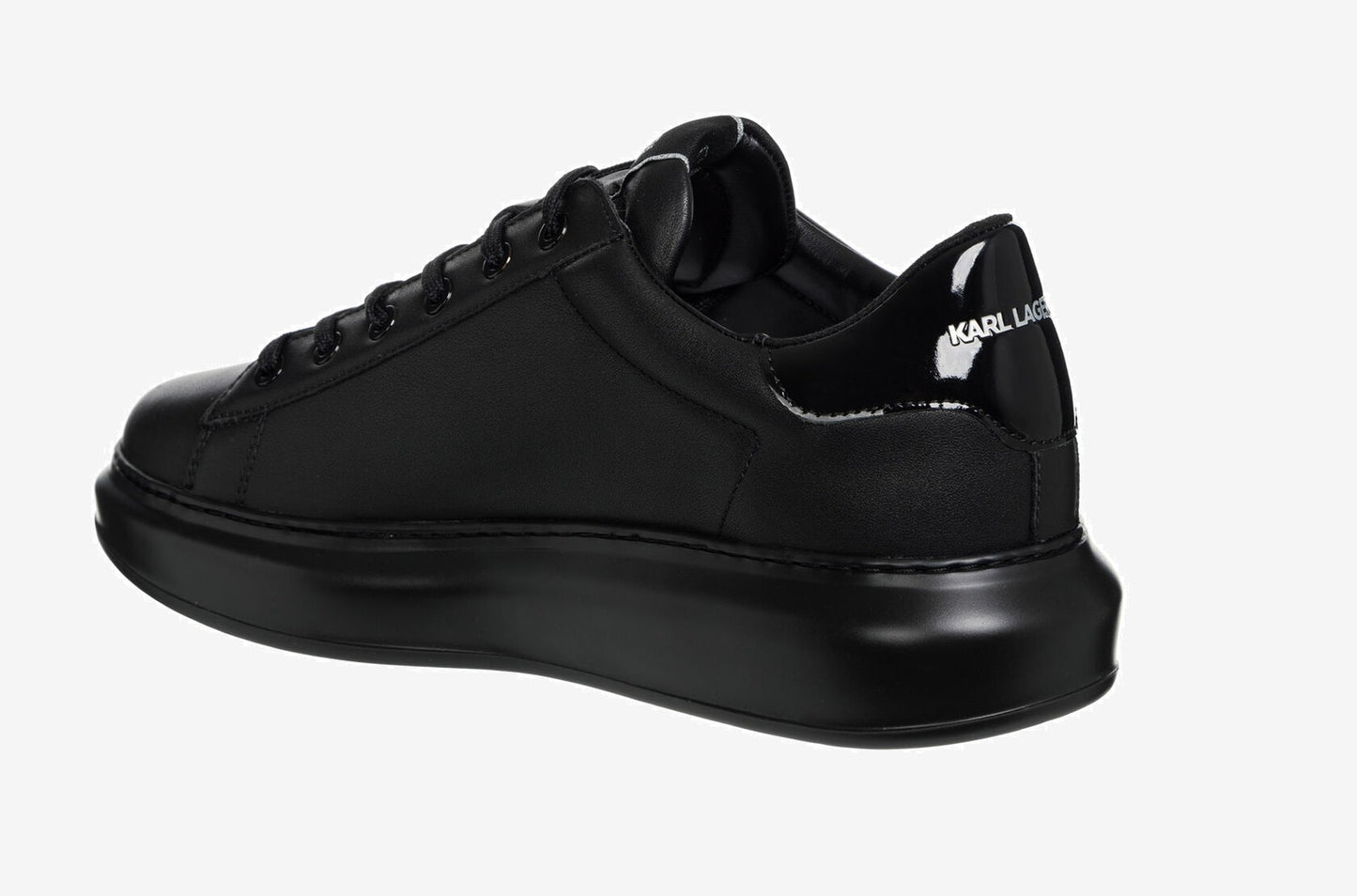 Karl Lagerfeld - tripple Black leather