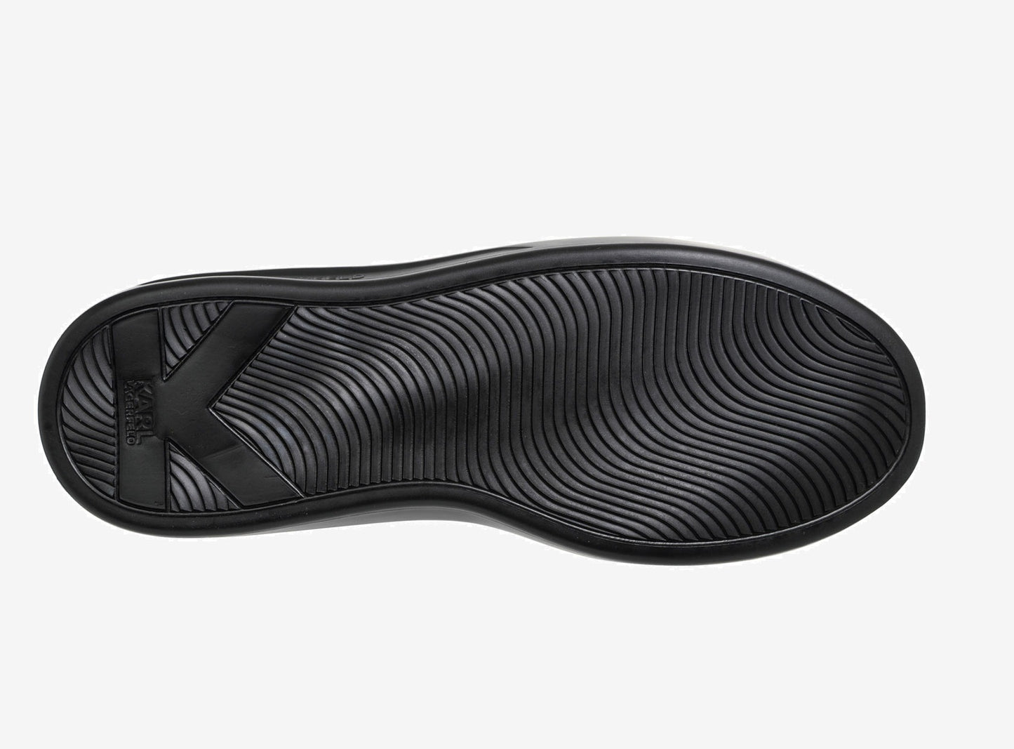Karl Lagerfeld - tripple Black leather