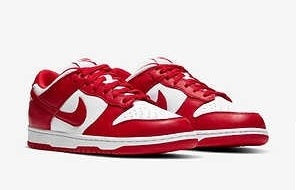 Nike Dunk low - University Red