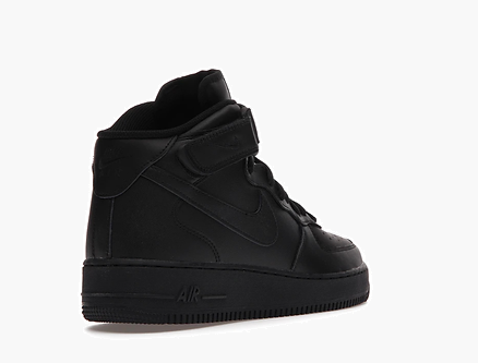 Nike AirForce 1 Mid - Midnight Black