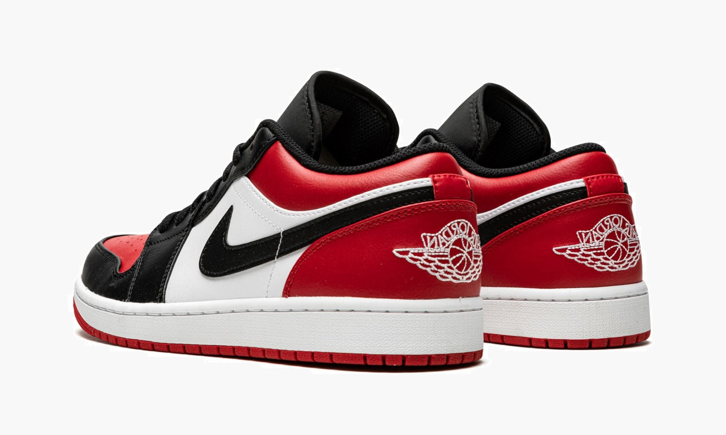 Air Jordan 1 Low bred toe - Sneakers Outlet Co