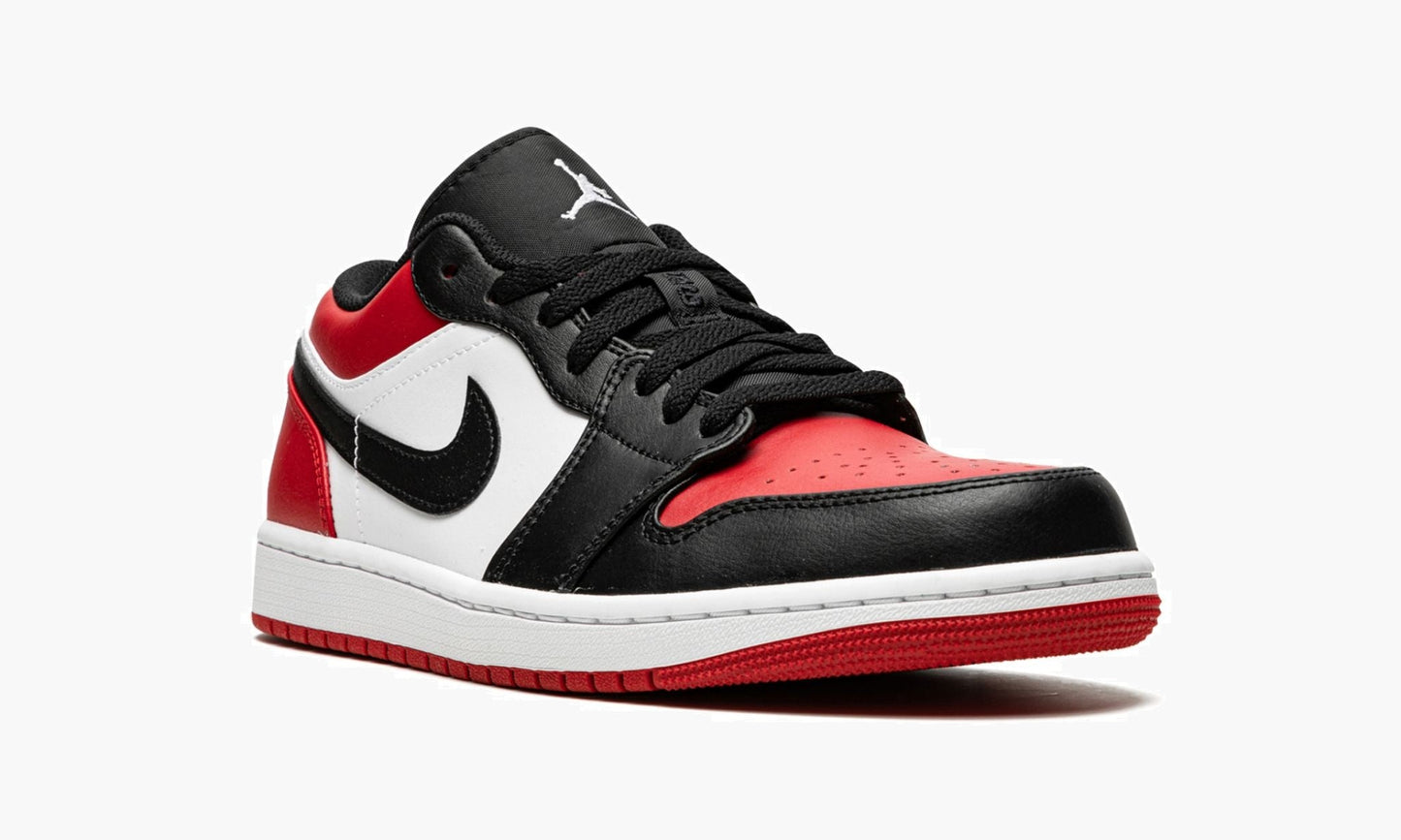 Air Jordan 1 Low bred toe - Sneakers Outlet Co