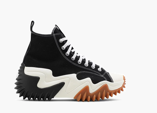 Converse Run Star Motion Black White Gum Condition