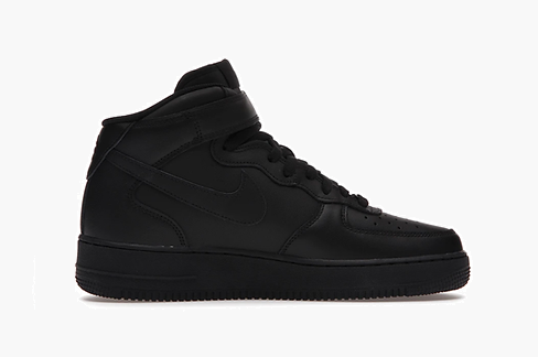 Nike AirForce 1 Mid - Midnight Black