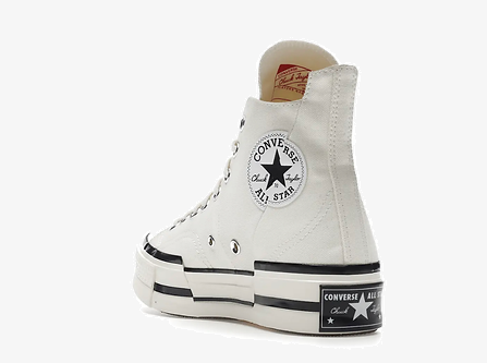 Converse Chuck Taylor All-Star 70 Hi Plus Canvas Egret Black - Sneakers Outlet Co