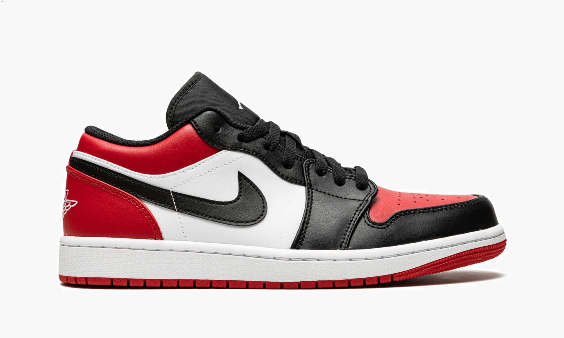 Air Jordan 1 Low bred toe - Sneakers Outlet Co