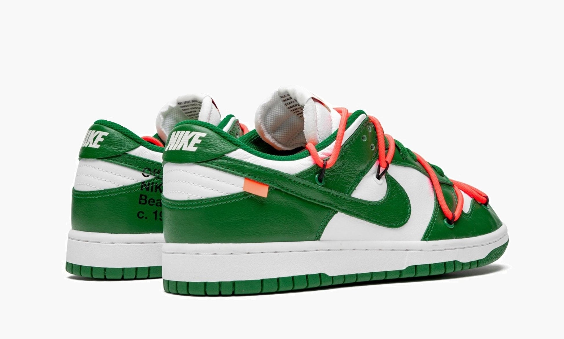 Nike Dunk Low Off-White Pine Green - Sneakers Outlet Co